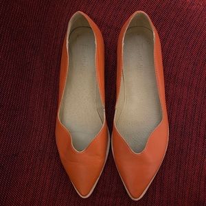 Anthropologie Leather Flats